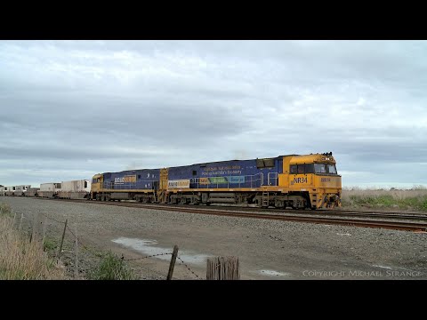 6MP4 Pacific National Container Train With NR34 & NR94 (30/7/2021) - PoathTV Australian Railways
