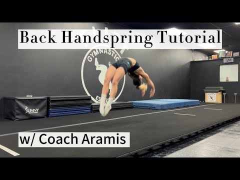 How To Do A Back Handspring | Quick Back Handspring Tutorial