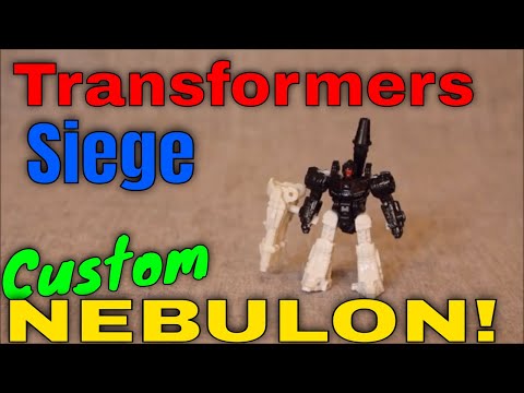 CustomTransformers Siege Battle Master Nebulon (Nightstick) - GotBot True Review NUMBER 562