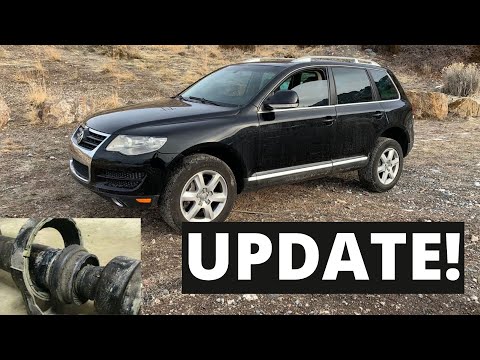 UPDATE: VW Touareg Driveshaft Bearing Free Fix!