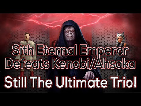 Sith Eternal Emperor Demolishes Jedi Master Kenobi + Commander Ahsoka Tano