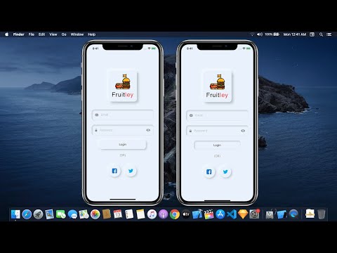 Neuromorphic Designs Using SwiftUI - Neuromorphic Login Page Using SwiftUI - SwiftUI Tutorials