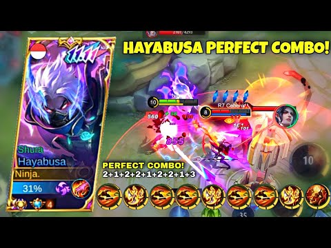 COMBO HAYABUSA PERFECT SHADOW YANG COCOK DI PAKE KETIKA MUSUH LAGI SENDIRI! KALIAN HARUS COBA!!🔥