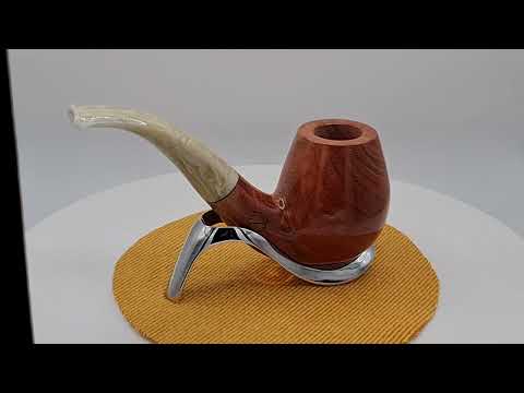 PIPA AMORELLI CURVA *** 3 STELLE KARUBA PAA0225-A423K-1 BENT BILLIARD