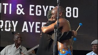 Seun Kuti & Roy Ayers, Theory of Goat and Yam, Summerstage, NYC 7-16-17