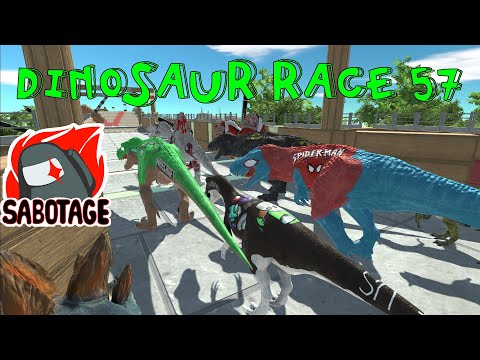 DINOSAUR RACE 57 - Animal Revolt Battle Simulator