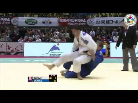Judo Grand Slam Tokyo 2013: Pierre DUPRAT (FRA) - Rok DRAKSIC (SLO) Bronze [-73kg]