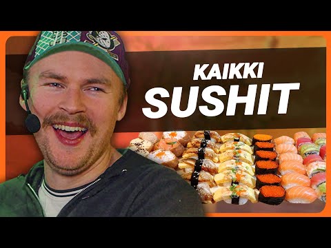 Testataan kaupan kaikki sushit!