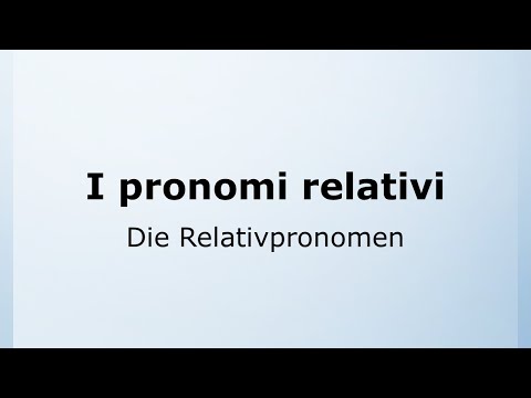 56 - Relative Pronouns | Relative Pronouns | Italian made easy with Ottimo! 🇮🇹