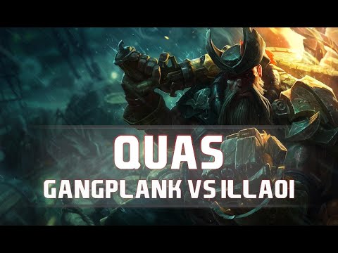 Quas as Gangplank vs Illaoi - S8 TOP Ranked Gameplay