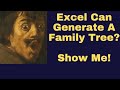 Excel Has A Family Tree Generator - It's A Bit Odd!