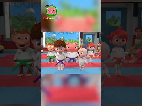 How to do Taekwondo #shorts | CoComelon Animal Time - Learning with Animals |Nursery Rhymes for Kids