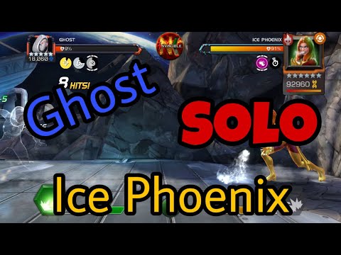 Book-2 Act1 Chapter-6(Act7)Ice Phoenix Boss Clutch Solo with Ghost#MCOC(Marvel Contest of Champions)