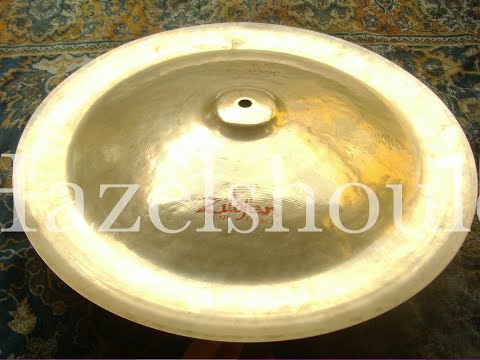 ZILDJIAN ORIENTAL 18 China TRASH Cymbal 1297 Gs
