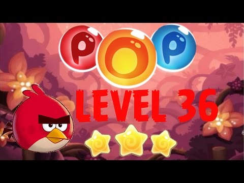Angry Birds POP Bubble Shooter (Stella POP) - Level 36