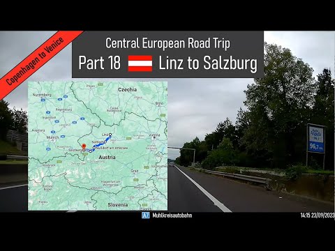 Linz to Salzburg, Austria. Part 18 of Central European Road Trip