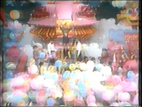 Xou da Xuxa - subida na nave em 1989