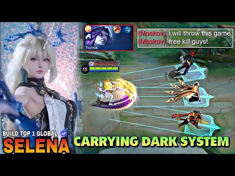 31 Kills!! Curse of Cinder Selena Mobile Legends The Killing Machine!! - Selena ~ MLBB