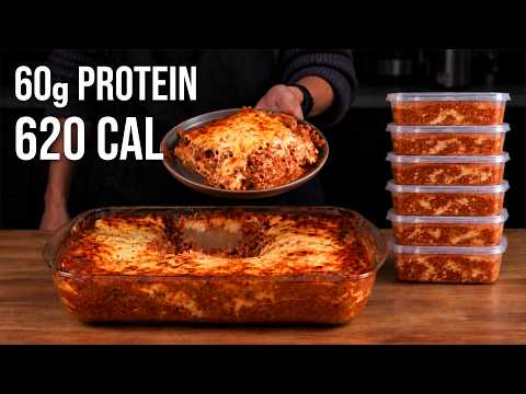 Why Low-Calorie Lasagna Might Be the Perfect Meal Prep