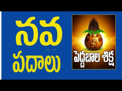 తొమ్మిది అక్షరాల పదాలు | Pedda Bala Siksha | Telugu Learning Videos 