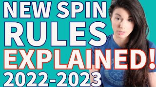New Rules for Figure Skating SPINS in the 2022-2023 Season - Coach Explains! #gpfigure