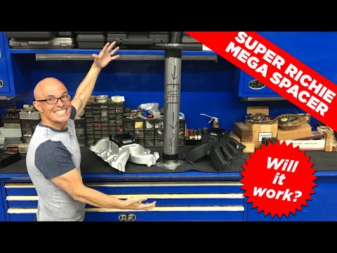 SUPER RICHIE MEGA SPACER-MY CARBURETED SALUTE TO THE HOLLEY SKY RAM. HOW WELL DO CARB SPACERS WORK?
