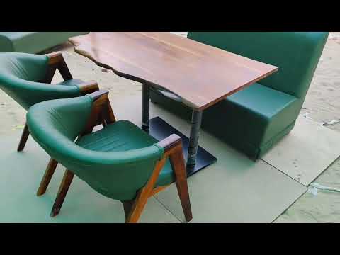 Hotel And Restaurant Furniture Dining Table And Sofa