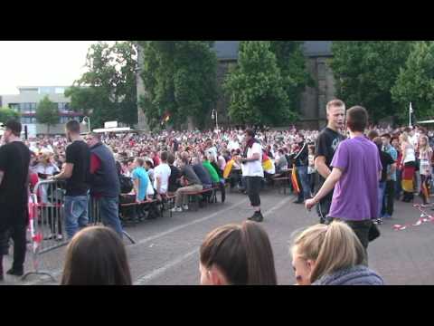 EM 2012  Deutschland - Italien / Public Viewing Nordhorn