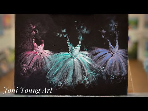 How To Paint Ballerina Tutus