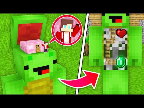 Mikey Spikey - JJ Is Exploring Mikey’s Body in Minecraft (Maizen)