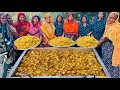 Aloo Dum & Khichdi - Meat Style POTATO Cooking in Village - Potato Bhuna & Hodgepodge for Villagers