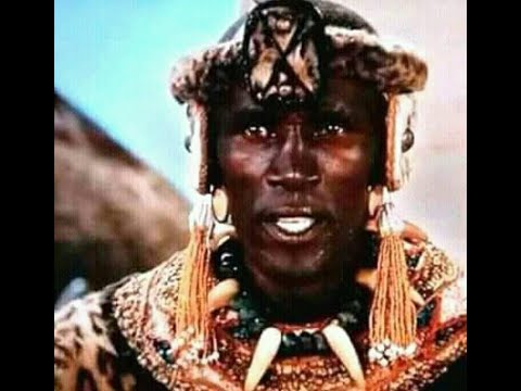The Obliterated scene in the 1986 Series of Shaka Zulu (Henry Cele)