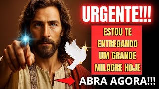 ABRA URGENTE! DEUS ACABA DE ENVIAR UM GRANDE MILAGRE AGORA!