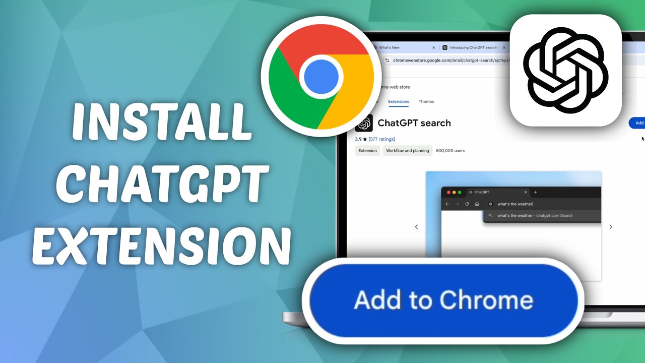 How to Install ChatGPT Chrome Extension