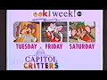 1992 ABC Eek Week Capitol Critters Commercial