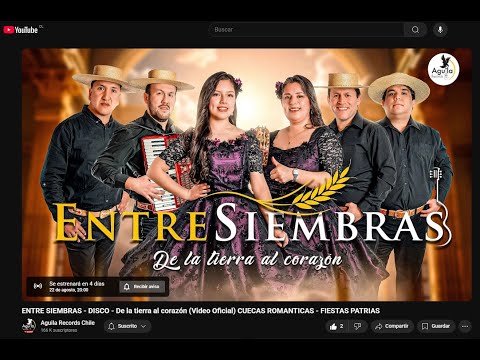 ENTREVISTA CON EL GRUPO " ENTRESIEMBRAS " DESDE COLBÚN - CHILE PARA RADIO TSF98 NORMANDIE FRANCIA