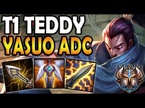 T1 Teddy Yasuo ADC vs Ezreal - Lol Challenger Korea