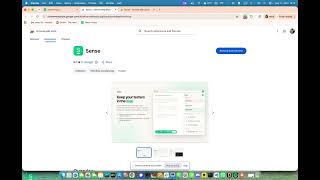 Sense_ Chrome extension