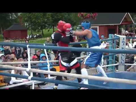 Lapin Boxing Night 11.7.2015: Henrik Palosaari - Krenar Aliu