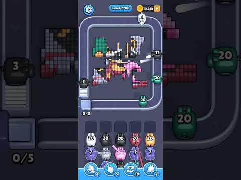 Pixel Flow Level 2700 Walkthrough