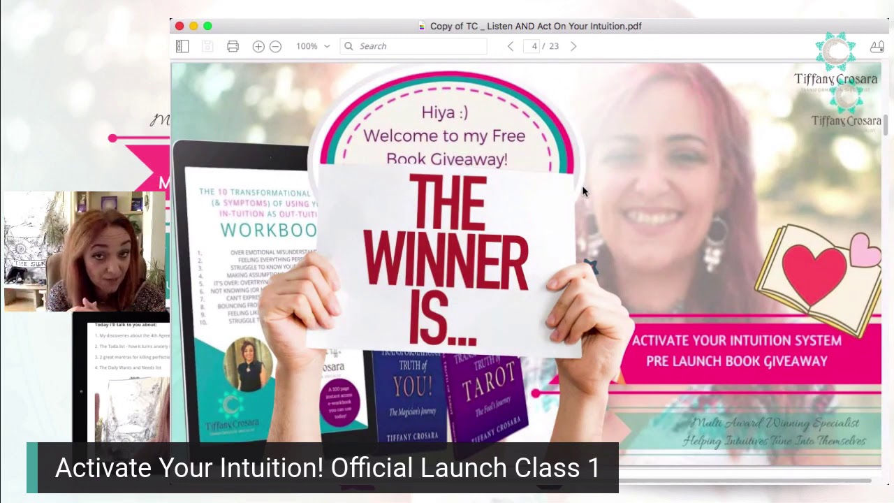 Activate Your Intuition Masterclass 1