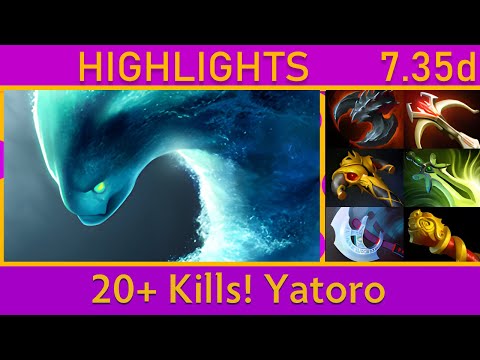 💰 Yatoro雨 Morphling |21/3/10 - 68%| Carry Highlights 7.35d - Dota 2 Top MMR