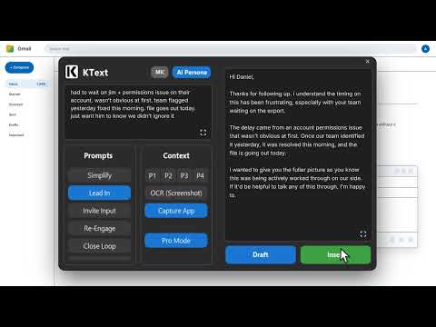 KText  소개 영상