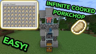 SIMPLE 1.20 AUTOMATIC PIG FARM TUTORIAL in Minecraft Bedrock (MCPE/Xbox/PS4/Nintendo Switch/PC)