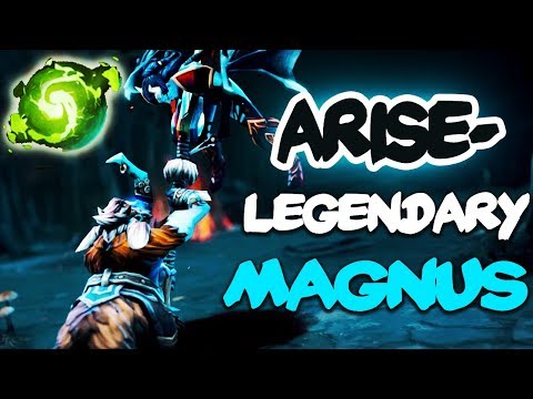 World's Best Magnus Player Ar1Se- Is Back! Epic Gameplay Refresher Orb Build Dota 2