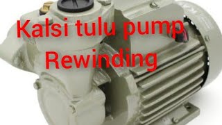 Kalsi tulu pump riwinding with original data,. 0.5 HP kalshi tullu pumps windings ., Kalsi tulu