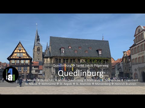 Quedlinburg, Stadtrundgang, Stiftskirche, Schloss, Finkenherd, Marktplatz, Marktkirche, Wehrtürme