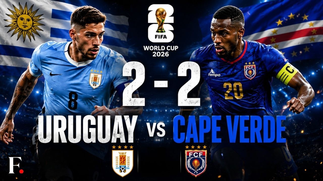 Cape Verde Earn Thrilling Draw with Uruguay at 2026 World Cup | FIFA 2026 | Uruguay vs Cape Verde