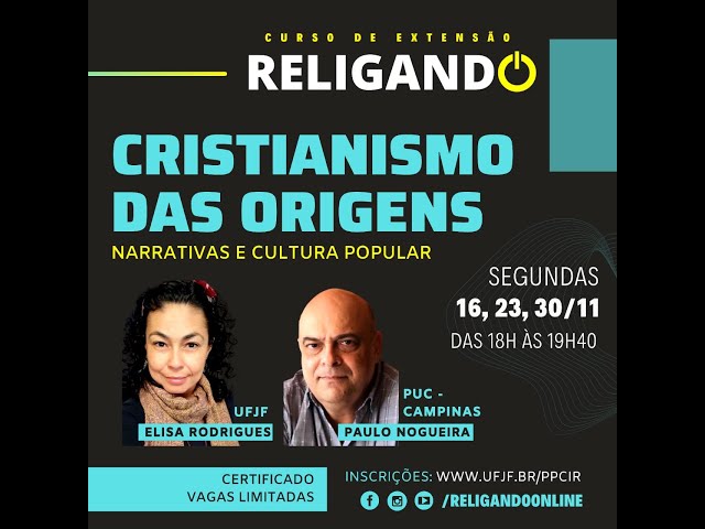 Vídeo relacionado con Narrativa e Cultura Popular no Cristianismo Primitivo (Em Portugues do Brasil)