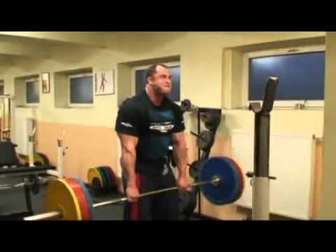 Tomas Bures trening barków   część 2